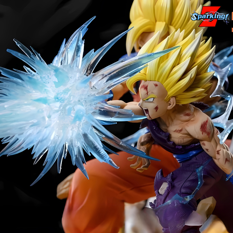 Figurine Goku et Gohan : La Force de la Famille - Dragon Ball Z