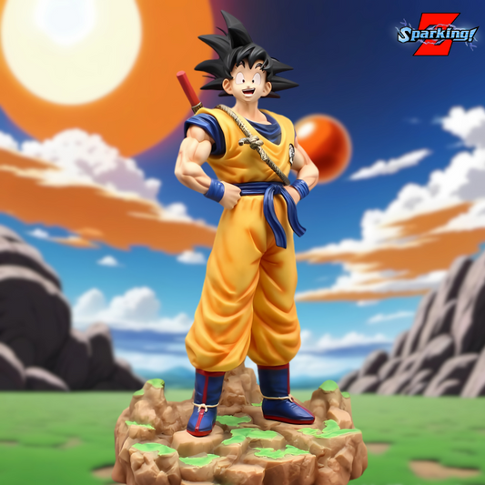 Figurine Son Goku Et Son Baton Magique - Dragon Ball Z