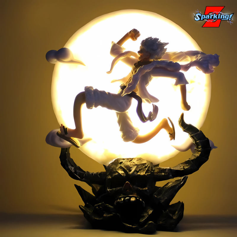 Figurine LED Monkey D. Luffy Gear 5 - One Piece