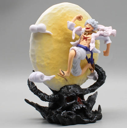 Figurine LED Monkey D. Luffy Gear 5 - One Piece