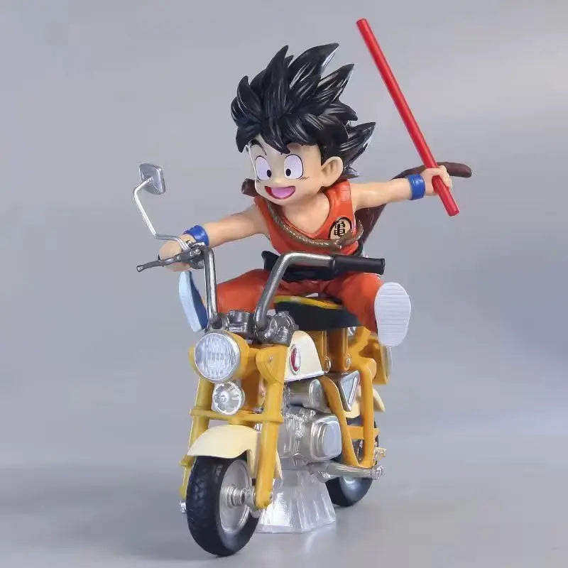 Figurine Goku & Tortue Géniale : Duo en Moto - Dragon Ball Z