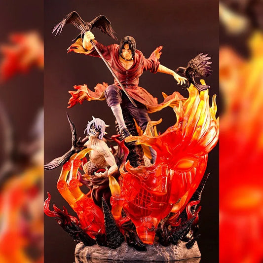 Figurine Itachi Uchiha et Kabuto Yakushi – Naruto