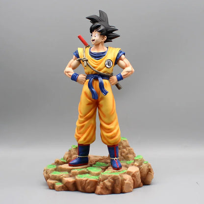 Figurine Son Goku Et Son Baton Magique - Dragon Ball Z