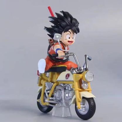 Figurine Goku & Tortue Géniale : Duo en Moto - Dragon Ball Z