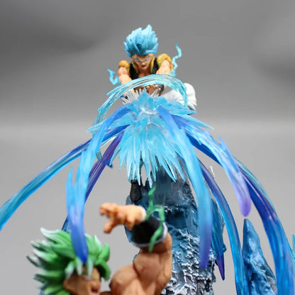 Figurine Broly vs Gogeta Blue: L'affrontement Ultime - Dragon Ball Z